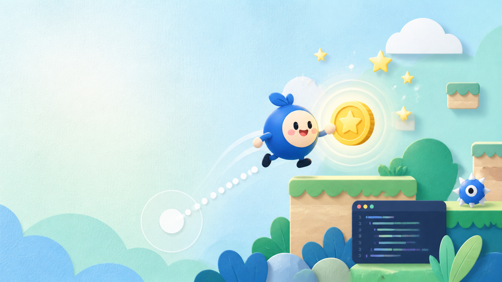 Cocos Creator 2D 实战:触摸移动、碰撞检测与计分 的封面图